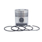 Piston + Set segmenti (1.00 - Diametru: 106.00 mm): SAME / LAMBORGHINI / 1054 P / 1055 P / 1056 P / Nr. referinta: 0.073.0062.6 / 0602.6 / 0.