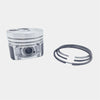 Piston + Set segmenti (1,00 - Diametru: 76,00 mm): LOMBARDINI / LDW 702 / LDW 1003 / LDW 1404