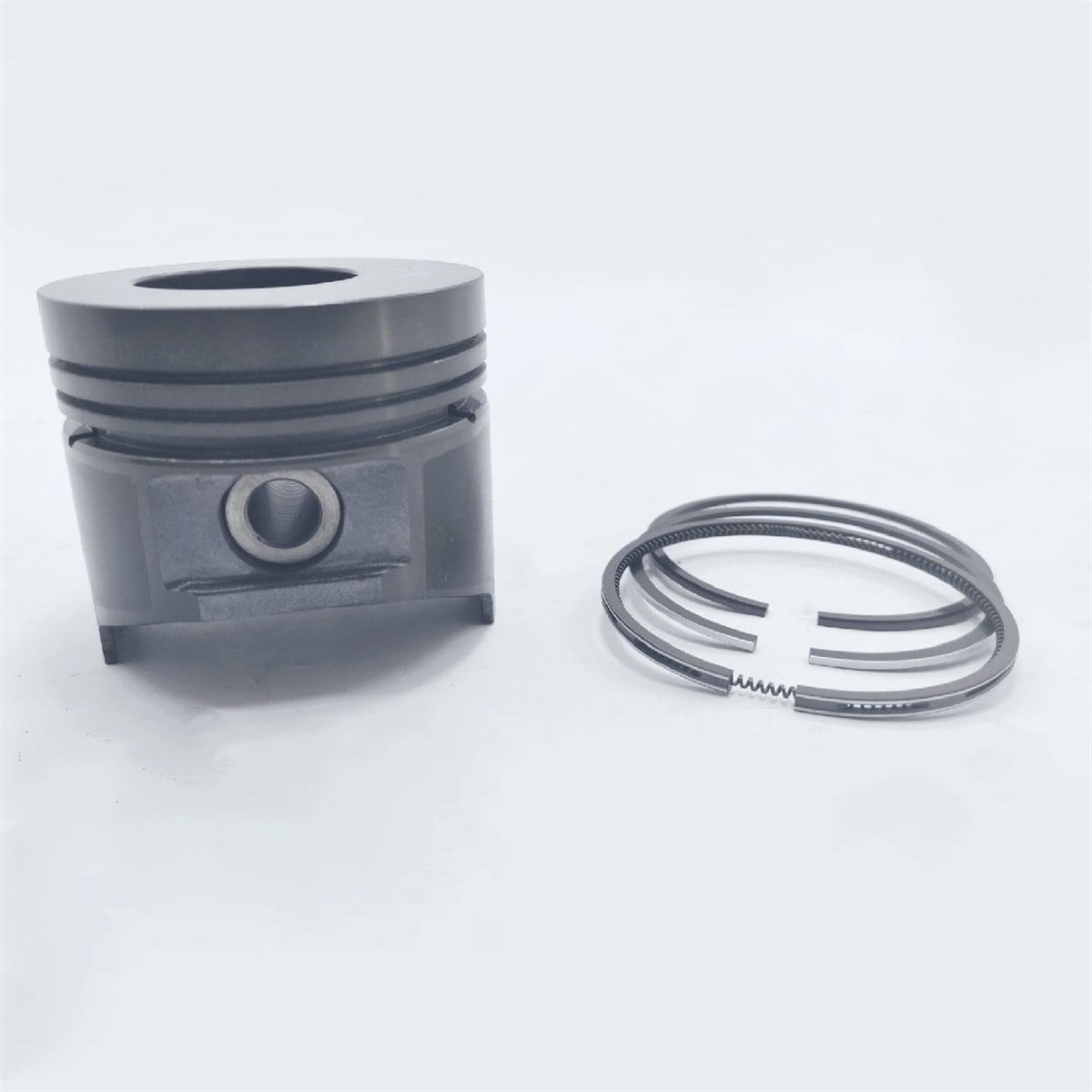 Piston + Set segmenti (1,00 mm - Diametru: 91,00 mm): RUGGERINI / RD 210 / RD 211 / RD 218
