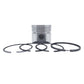 Piston + Set segmenti (4R) (0,50 - Diametru : 82,50 mm): LOMBARDINI / 6LD 360 / LDA 530