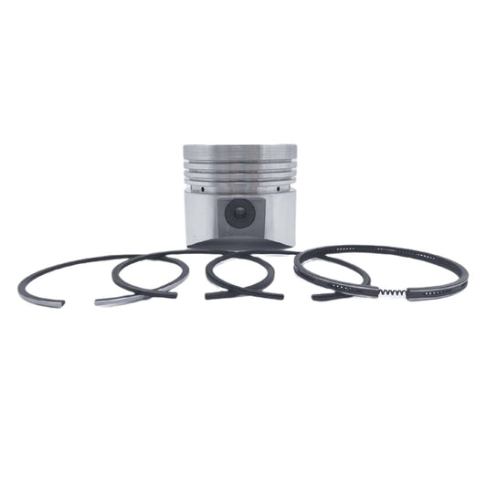 Piston + Set segmenti (4R) (STD - Diametru : 82.00 mm): LOMBARDINI / 6LD 360 / LDA 530