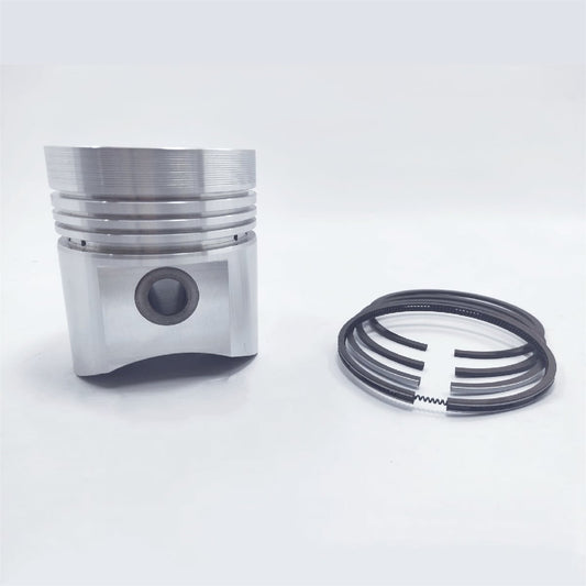 Piston + Set segmenti (STD - Diametru : 100 mm): LOMBARDINI / LDA 100 / 4LD 705