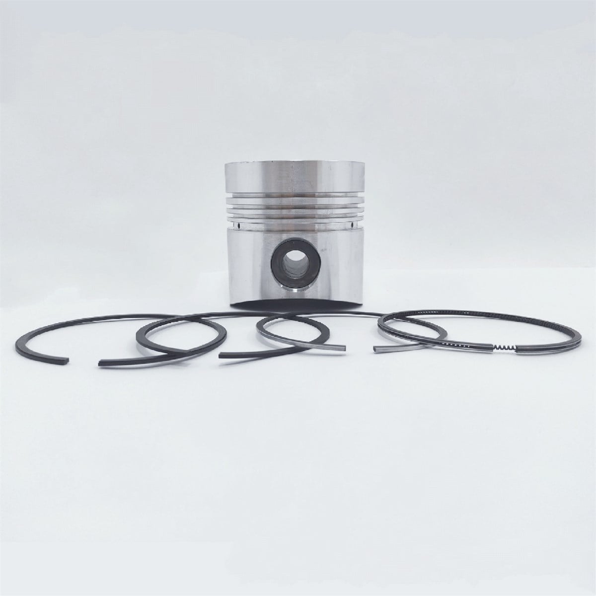 Piston + Set segmenti (STD - Diametru: 100,00 mm): LOMBARDINI / LDA 832 / LDA 833 / LDA 834 / 5LD 825-2;3;4
