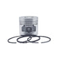 Set piston si segmenti (STD - Diametru : 95.00 mm) : LOMBARDINI / 7LD 740 / 8LD 740-2