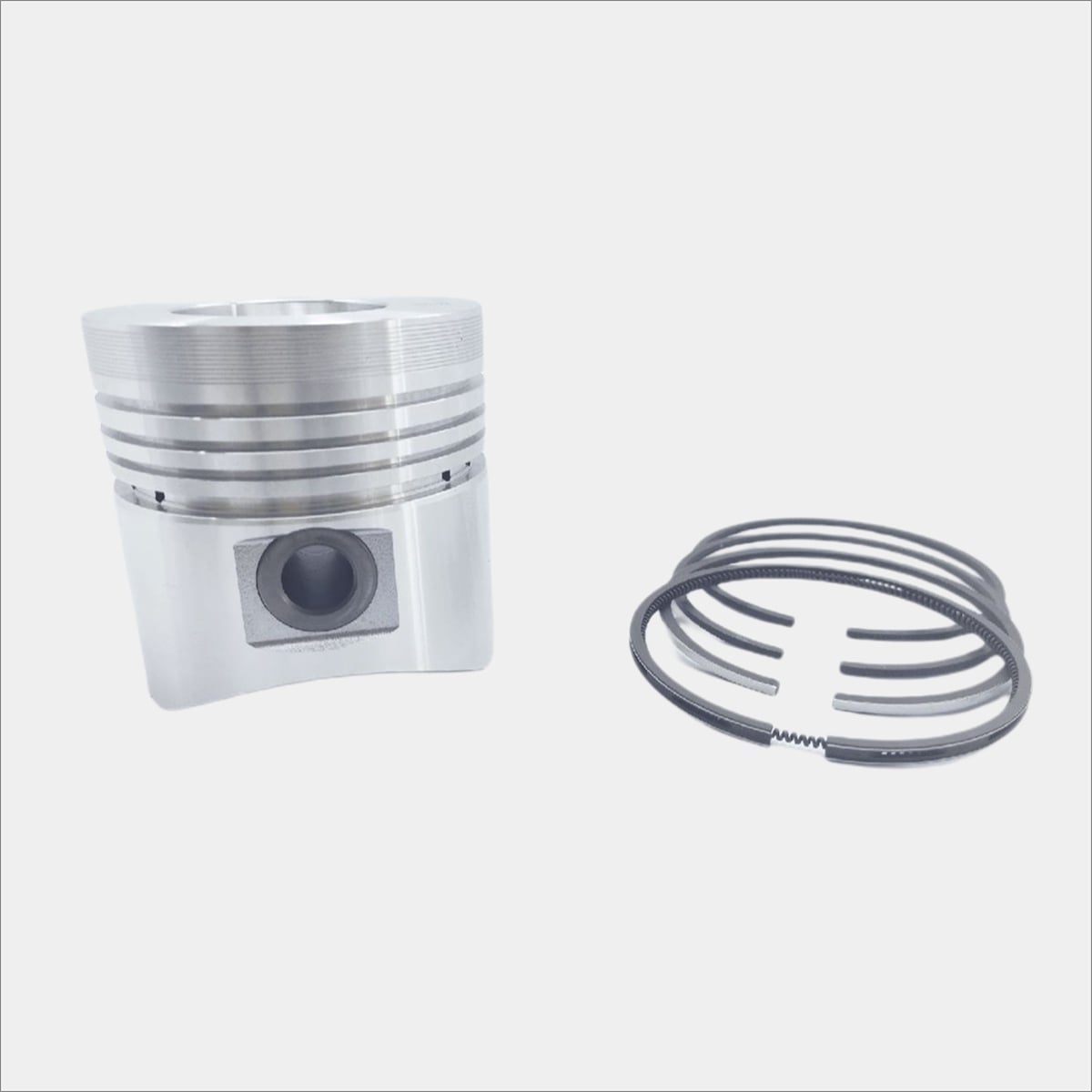 Set piston si segmenti (STD - Diametru : 102.00 mm) : LOMBARDINI / 4LD 820