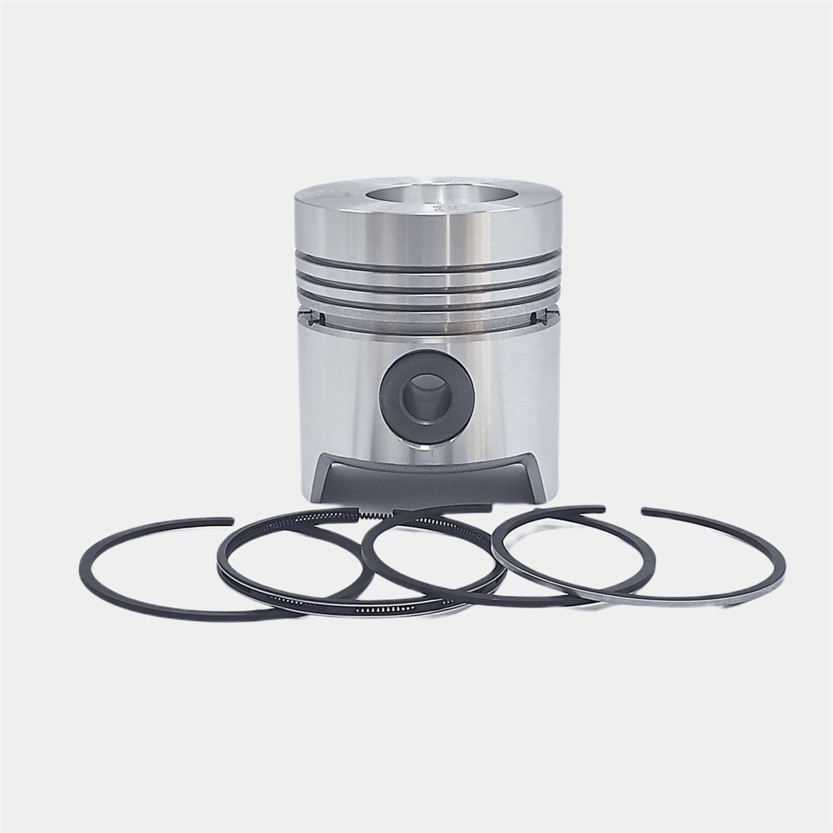 Piston + Set segmenti (STD - Diametru: 105.00 mm): SAME / LAMBORGHINI / 1054 P / 1055 P / 1056 P / Nr. referinta: 0.073.0060.6 / 0.046.0060.6-S
