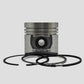 Piston + Set segmenti (STD - Diametru: 105.00 mm): SAME / LAMBORGHINI / 1000.3 A / 1000.3 A5 / 1000.4 A / 1000.4 A1 / 1000.4 A4 / 1000.4 A4 / 61 / A4 / 61 / 61 1000,3 W / 1000,4 W / 1000,6 W / Nr. referinta: 0,086,0060,6 / 30-S