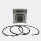 Piston + Set segmenti (STD - Diametru 106.00 mm): YANMAR / 4D106 / 4TNV106 / Nr. referinta: 123907-22011-S