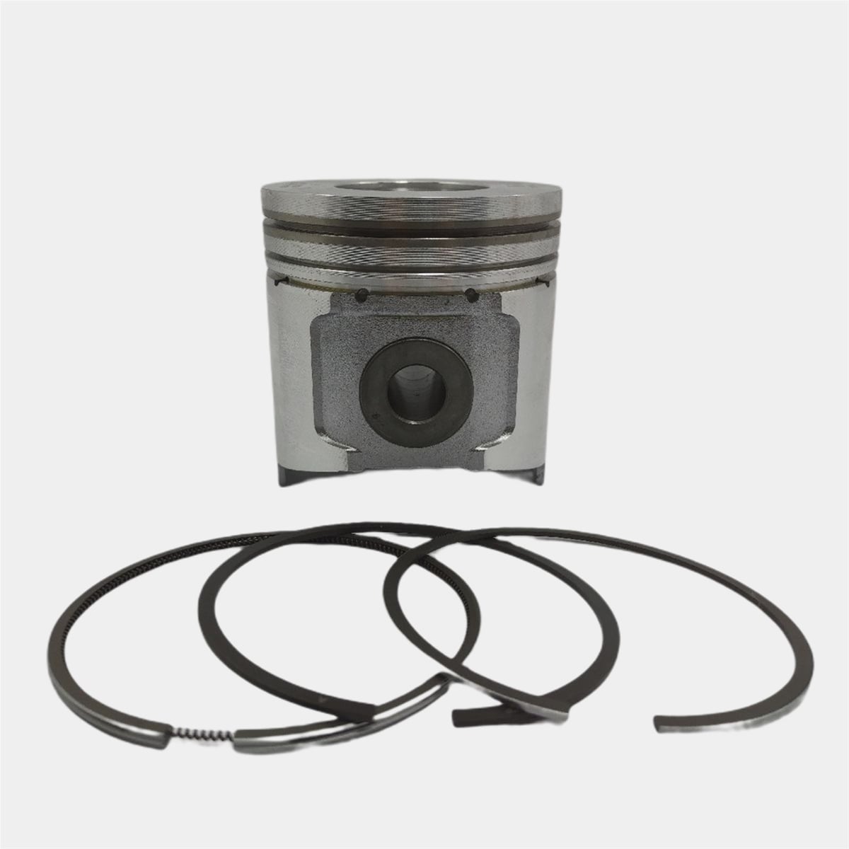Piston + Set segmenti (STD - Diametru 106.00 mm): YANMAR / 4D106 / 4TNV106 / Nr. referinta: 123907-22011-S