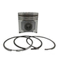 Piston + Set segmenti (STD - Diametru 106.00 mm): YANMAR / 4D106 / 4TNV106 / Nr. referinta: 123907-22011-S