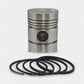 Set piston si segmenti (STD-Diametru: 110,00 mm): STEYR / WD 113 / WD 213 / WD 313 / WD 413