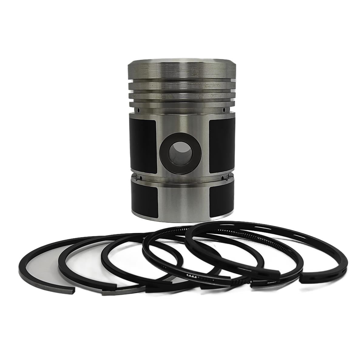 Piston + Set segmenti (STD - Diametru: 110,00 mm): DEUTZ / F1L 514 / F2L 514 / F3L 514 / F4L 514 / F6L 514 / F6L 614 / F8L 614 / F8L 614 / F8L 614