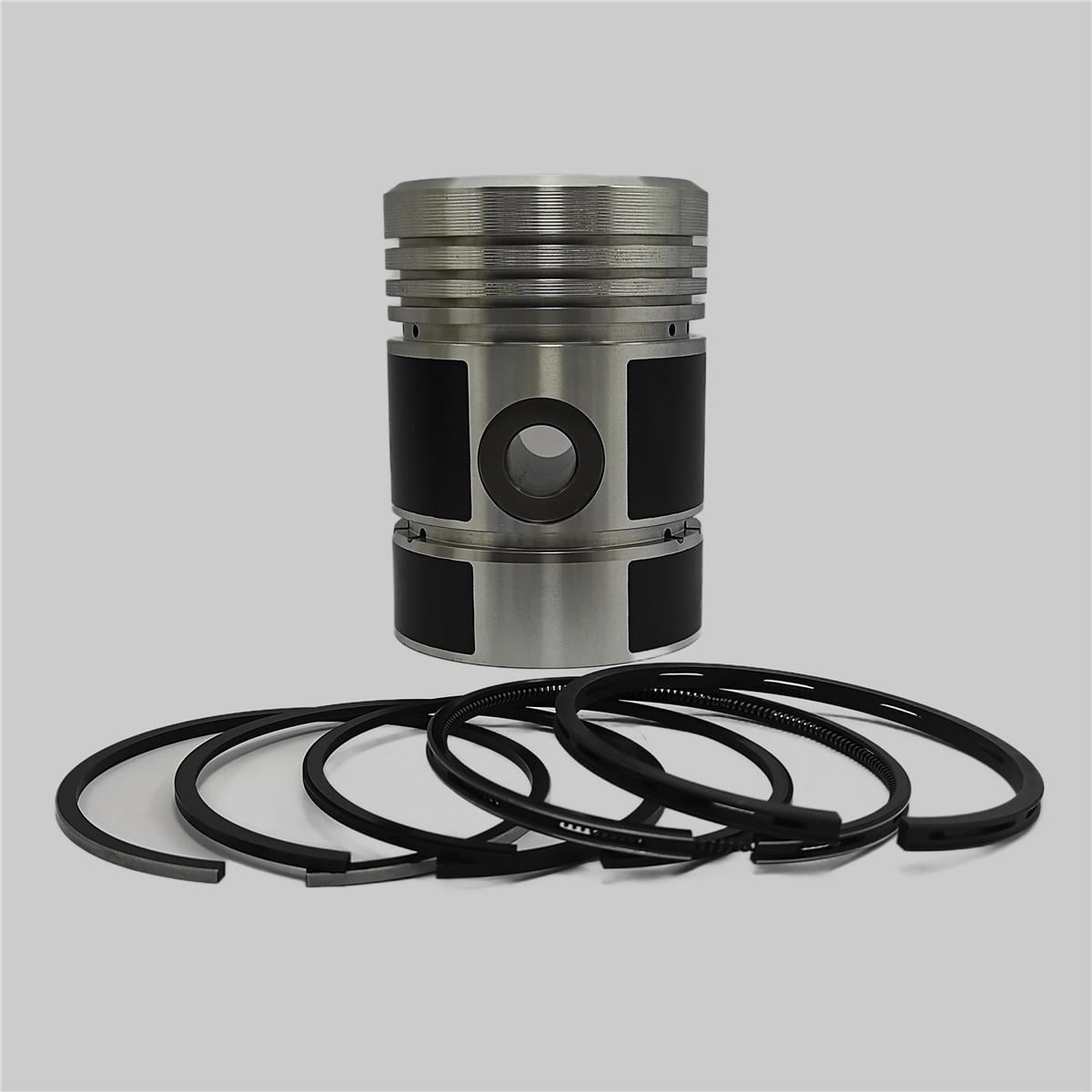Piston + Set segmenti (STD - Diametru: 110,00 mm): DEUTZ / F1L 514 / F2L 514 / F3L 514 / F4L 514 / F6L 514 / F6L 614 / F8L 614 / F8L 614 / F8L 614