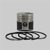 Piston + Set segmenti (STD - Diametru: 68,00 mm): MITSUBISHI / K3B / K4B