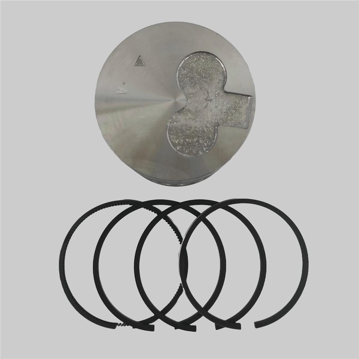 Piston + Set segmenti (STD - Diametru: 68,00 mm): MITSUBISHI / K3B / K4B