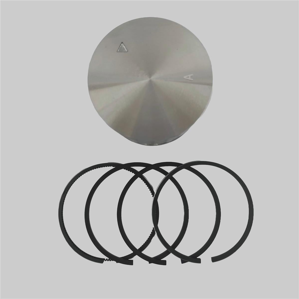 Piston + Set segmenti (STD - Diametru: 68,00 mm): MITSUBISHI / K3B / K4B