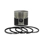Piston + Set segmenti (STD - Diametru: 68,00 mm): MITSUBISHI / K3B / K4B