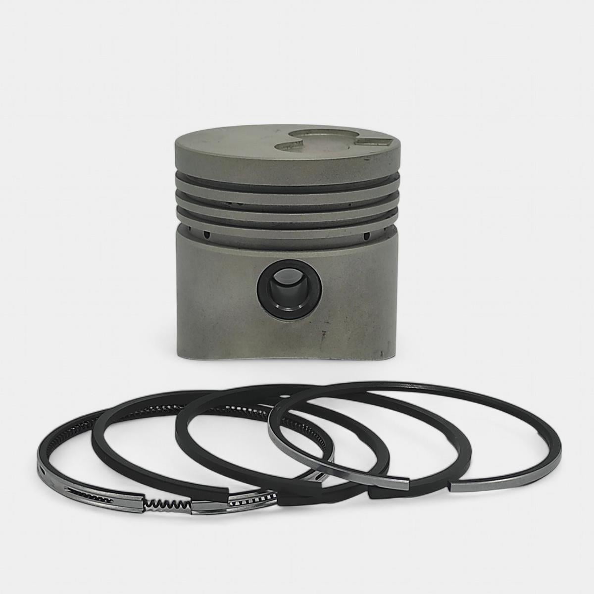 Piston + Set segmenti (STD - Diametru: 70,00 mm): MITSUBISHI / K3C / K4C