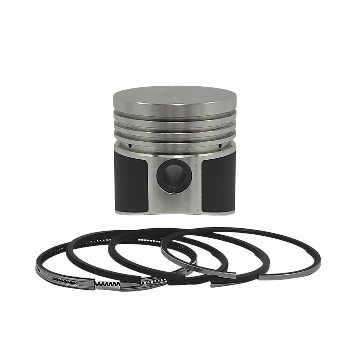 Piston + Set segmenti (STD - Diametru: 70,00 mm): MITSUBISHI / K3C / K4C