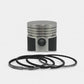 Piston + Set segmenti (STD - Diametru: 70,00 mm): MITSUBISHI / K3C / K4C