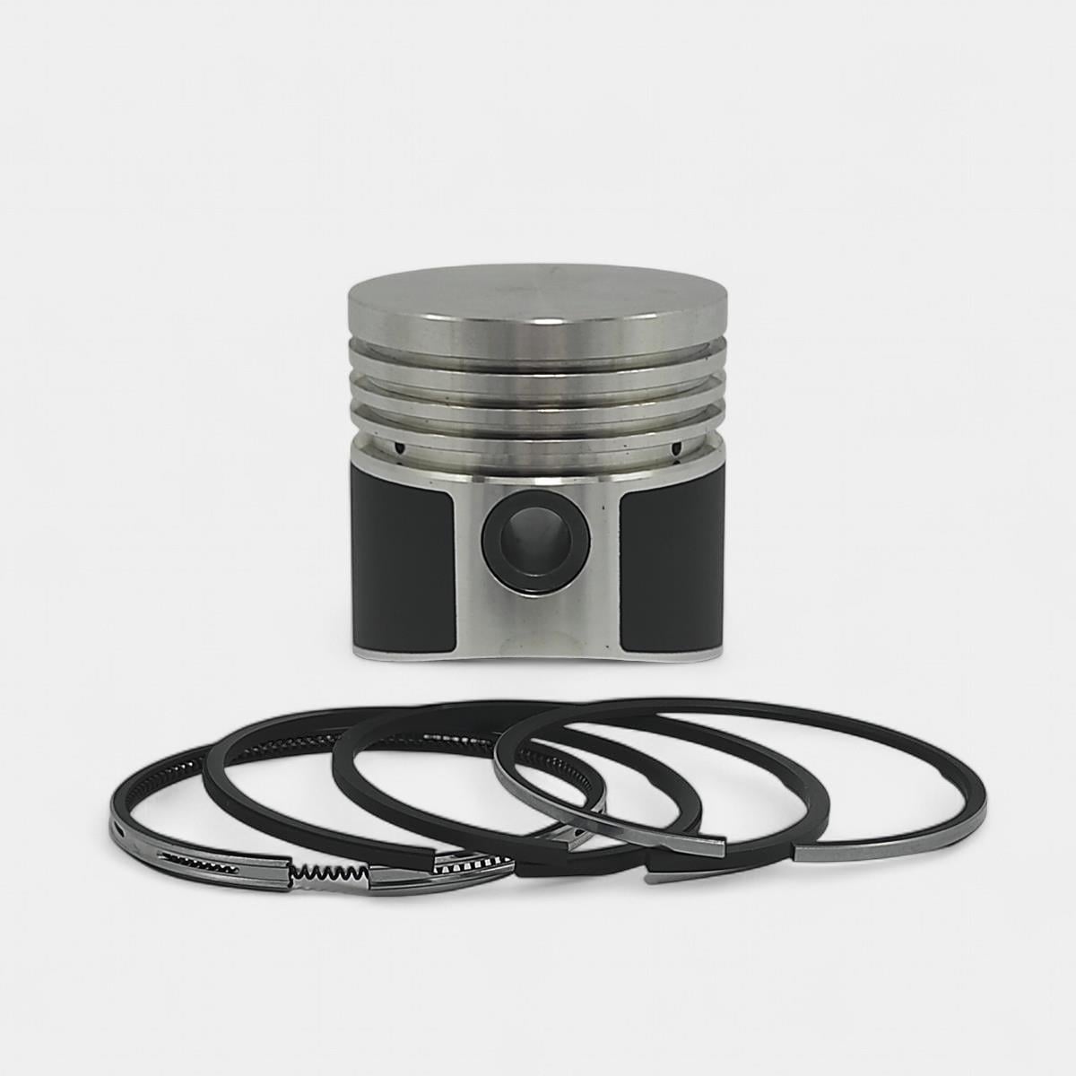 Piston + Set segmenti (STD - Diametru: 70,00 mm): MITSUBISHI / K3C / K4C