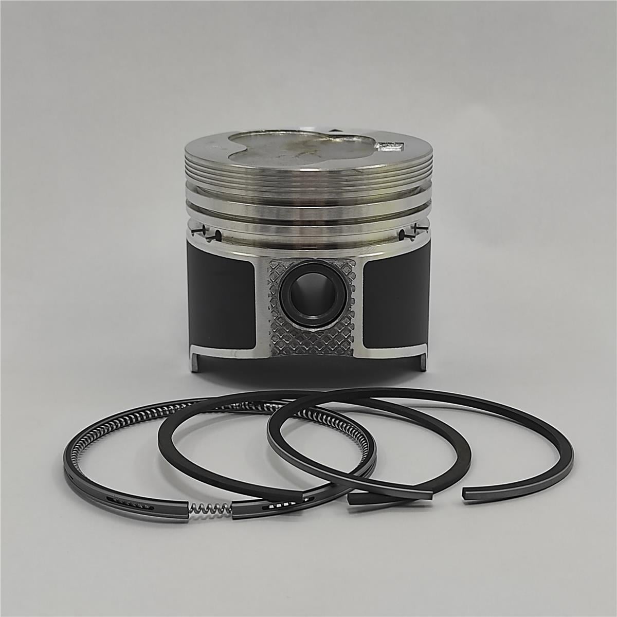 Piston + Set segmenti (STD - Diametru: 70,00 mm): MITSUBISHI / L2C / L3C