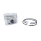 Piston + Set segmenti (STD - Diametru: 72.00 mm): LOMBARDINI / LDW 502 Citycar