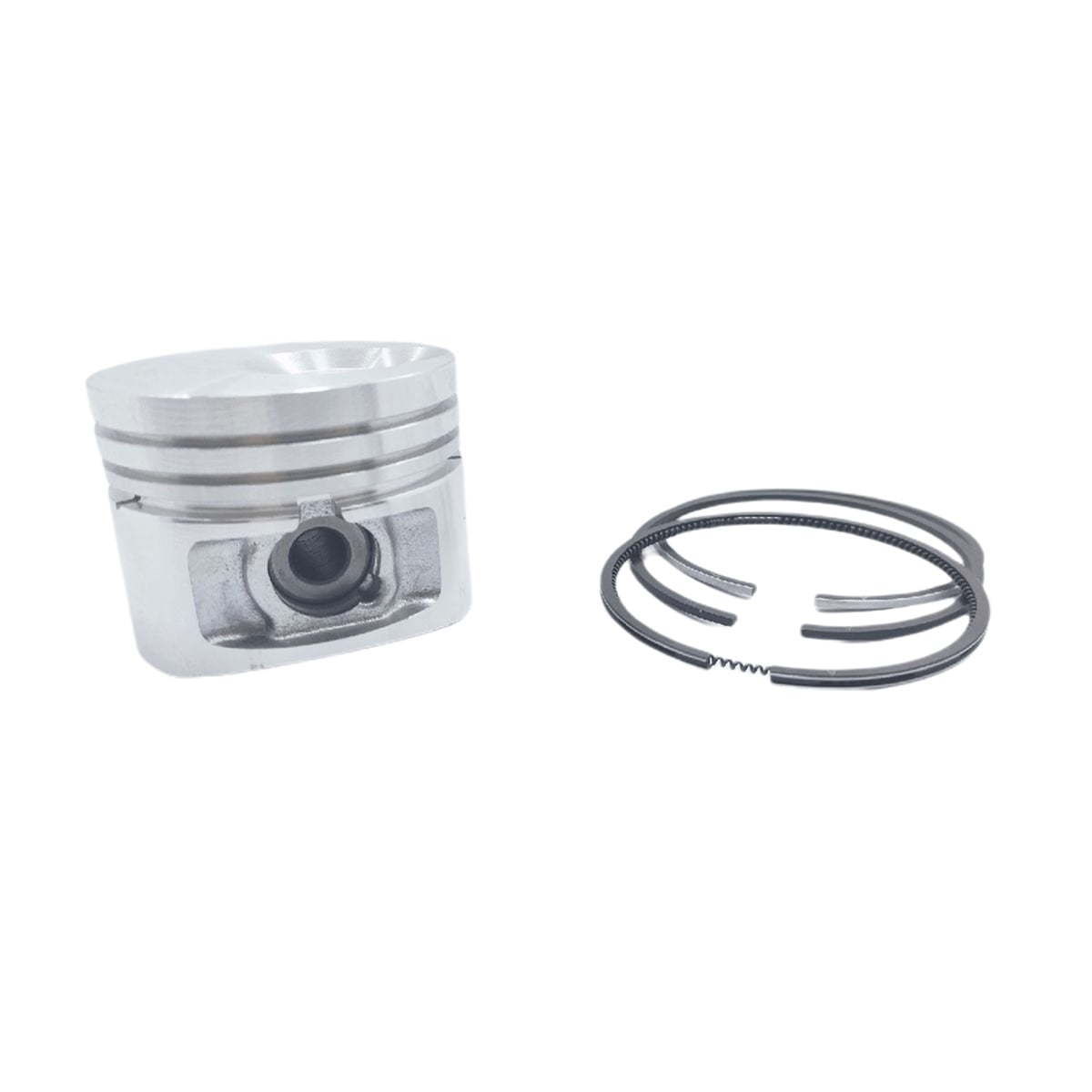 Piston + Set segmenti (STD - Diametru: 72.00 mm): LOMBARDINI / LDW 502 Citycar