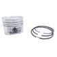 Piston + Set segmenti (STD - Diametru: 72,00 mm): LOMBARDINI / LDW 602 / LDW 903 / LDW 1204