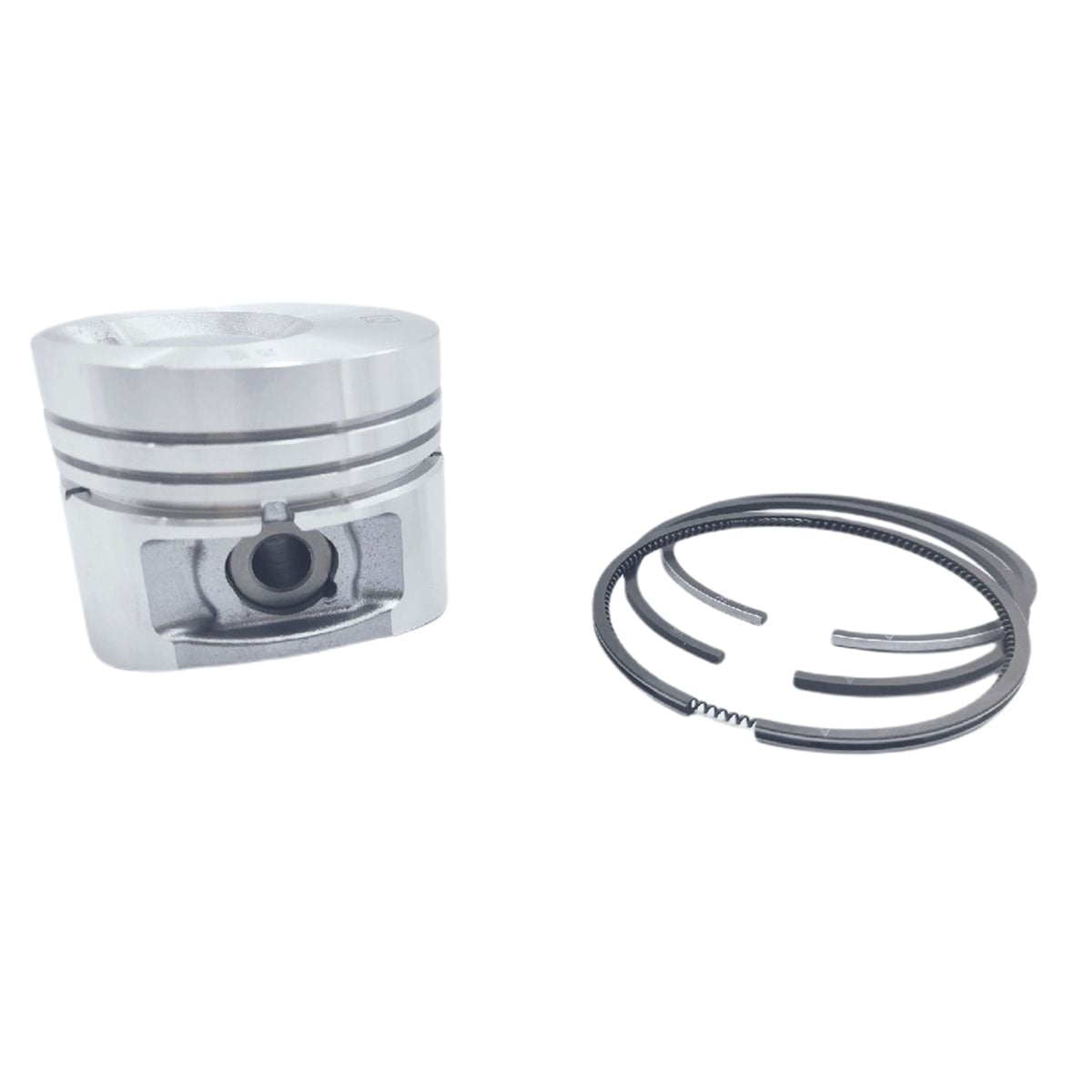 Piston + Set segmenti (STD - Diametru: 72,00 mm): LOMBARDINI / LDW 602 / LDW 903 / LDW 1204