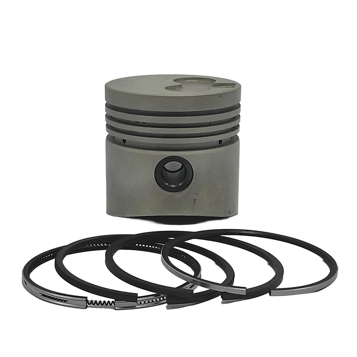 Piston + Set segmenti (STD - Diametru: 73,00 mm): MITSUBISHI / K3D / K4D