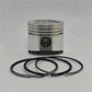 Piston + Set segmenti (STD - Diametru: 76.00 mm - Diametru 21 PİN): MITSUBISHI / L2E / L3E / Nr. referinta: 30L17-10013-S