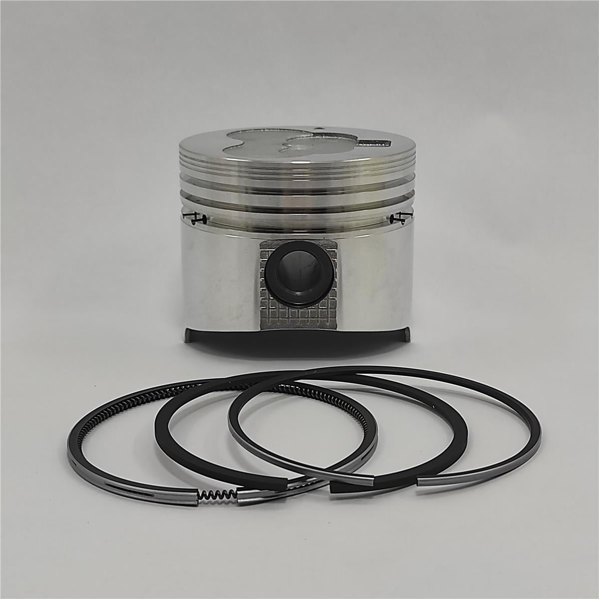 Piston + Set segmenti (STD - Diametru: 76.00 mm - Diametru 21 PİN): MITSUBISHI / L2E / L3E / Nr. referinta: 30L17-10013-S