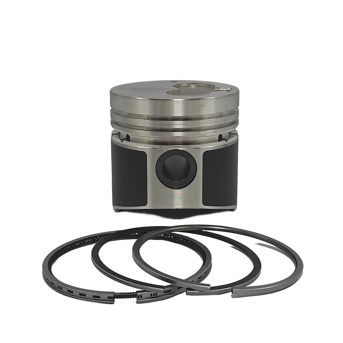 Piston + Set segmenti (STD - Diametru: 76,00 mm): MITSUBISHI / K3E / K4E / Nr. referinta: 30A17-00050