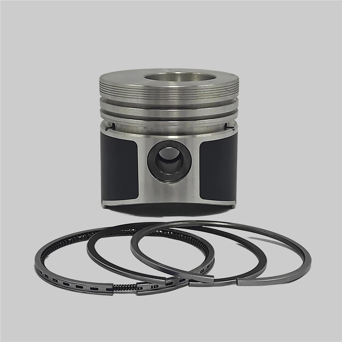 Piston + Set segmenti (STD - Diametru: 76,00 mm): MITSUBISHI / K3E-DI / K4E-DI