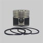 Piston + Set segmenti (STD - Diametru: 78,00 mm - Diametru 23 PIN): MITSUBISHI / K3F-DI / K4F-DI