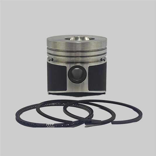 Piston + Set segmenti (STD - Diametru: 78,00 mm - Diametru 23 PIN): MITSUBISHI / K3F-DI / K4F-DI
