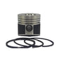 Piston + Set segmenti (STD - Diametru: 78,00 mm - Diametru 23 PIN): MITSUBISHI / K3F-DI / K4F-DI
