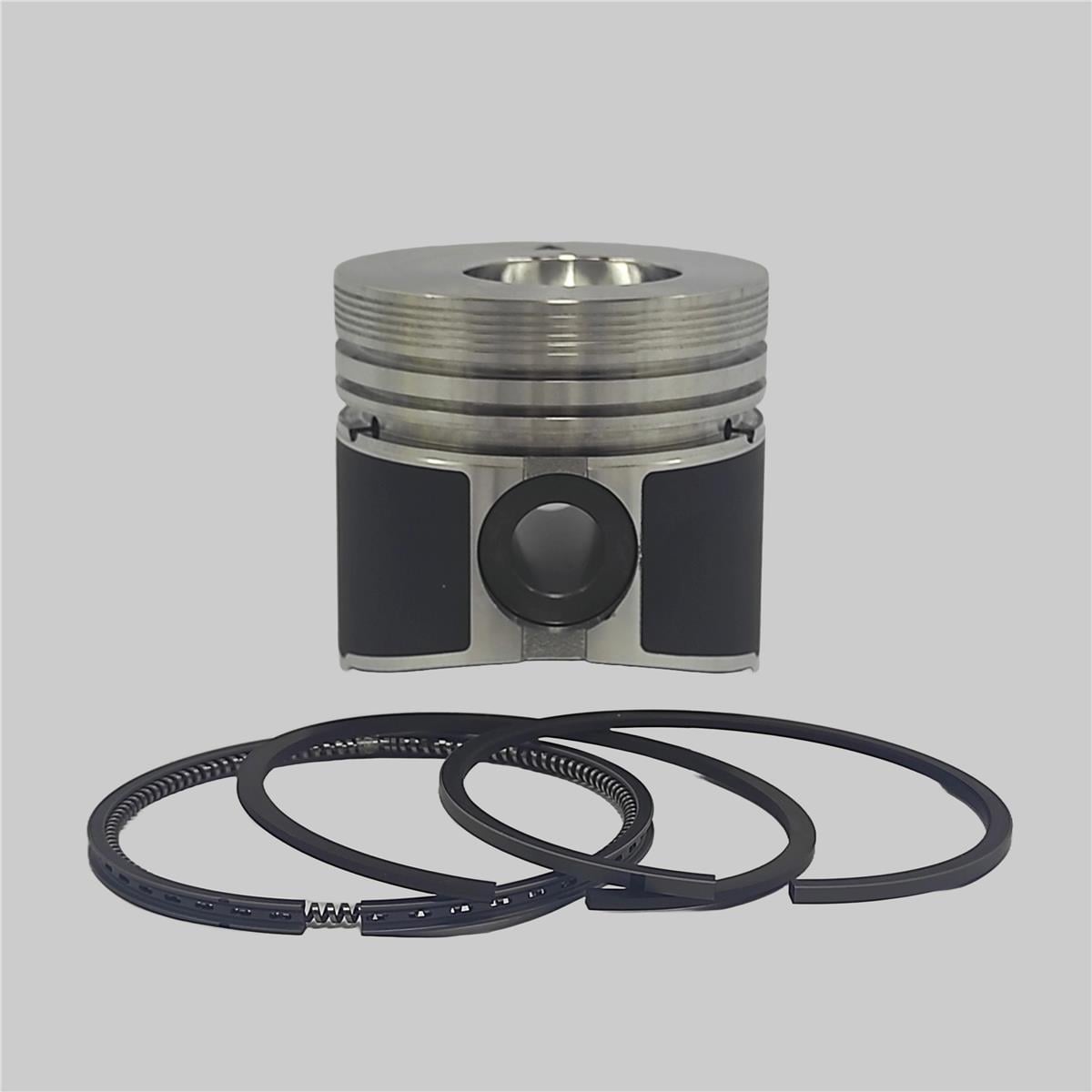 Piston + Set segmenti (STD - Diametru: 78,00 mm - Diametru 27 PIN): MITSUBISHI / K3F-DI / K4F-DI / Nr. referinta: 30A17-00190