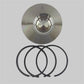 Piston + Set segmenti (STD - Diametru: 78,00 mm - Diametru 27 PIN): MITSUBISHI / K3F-DI / K4F-DI / Nr. referinta: 30A17-00190