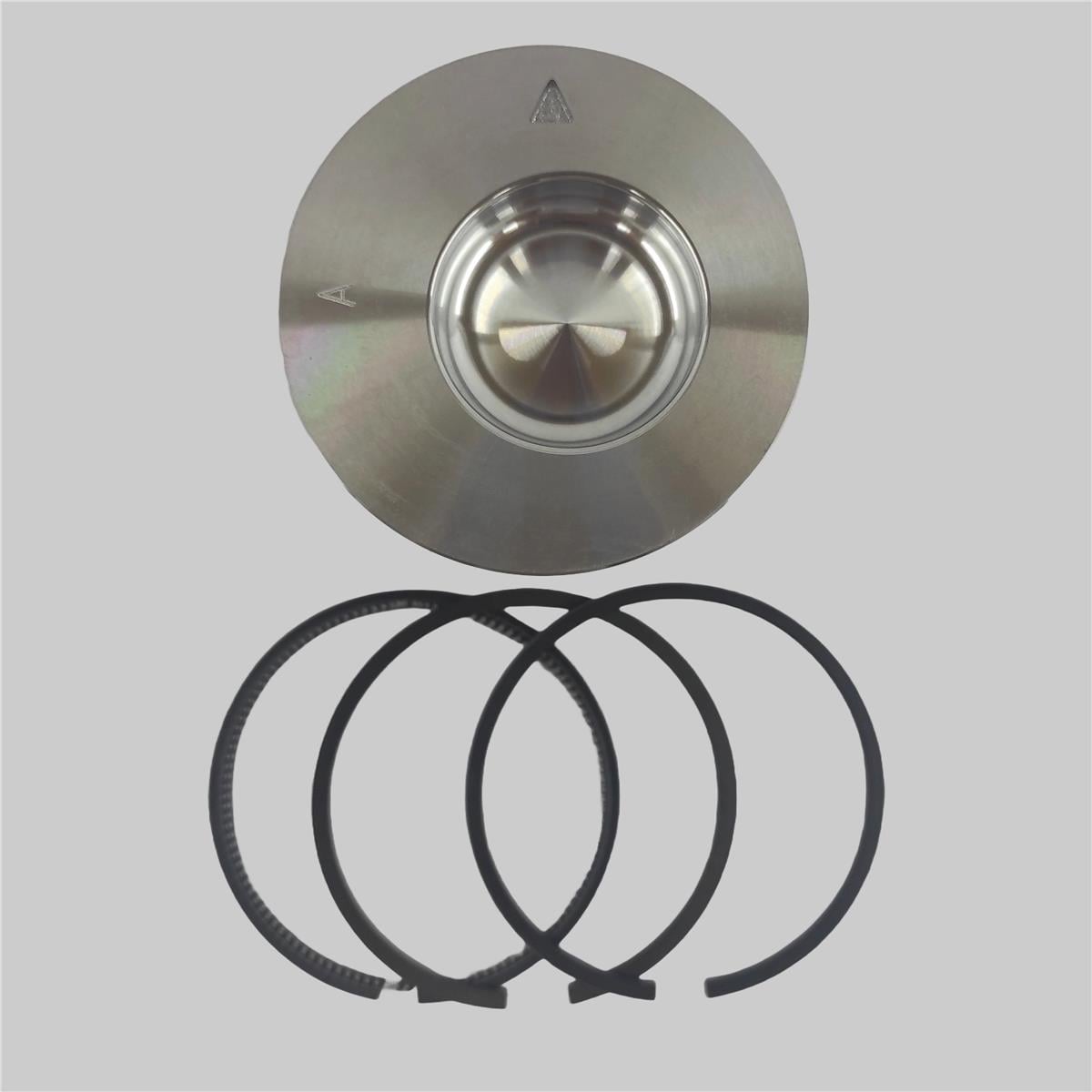 Piston + Set segmenti (STD - Diametru: 78,00 mm - Diametru 27 PIN): MITSUBISHI / K3F-DI / K4F-DI / Nr. referinta: 30A17-00190