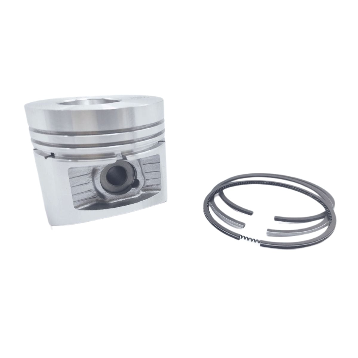 Piston + Set segmenti (STD - Diametru: 78.00 mm): LOMBARDINI / 15LD 315