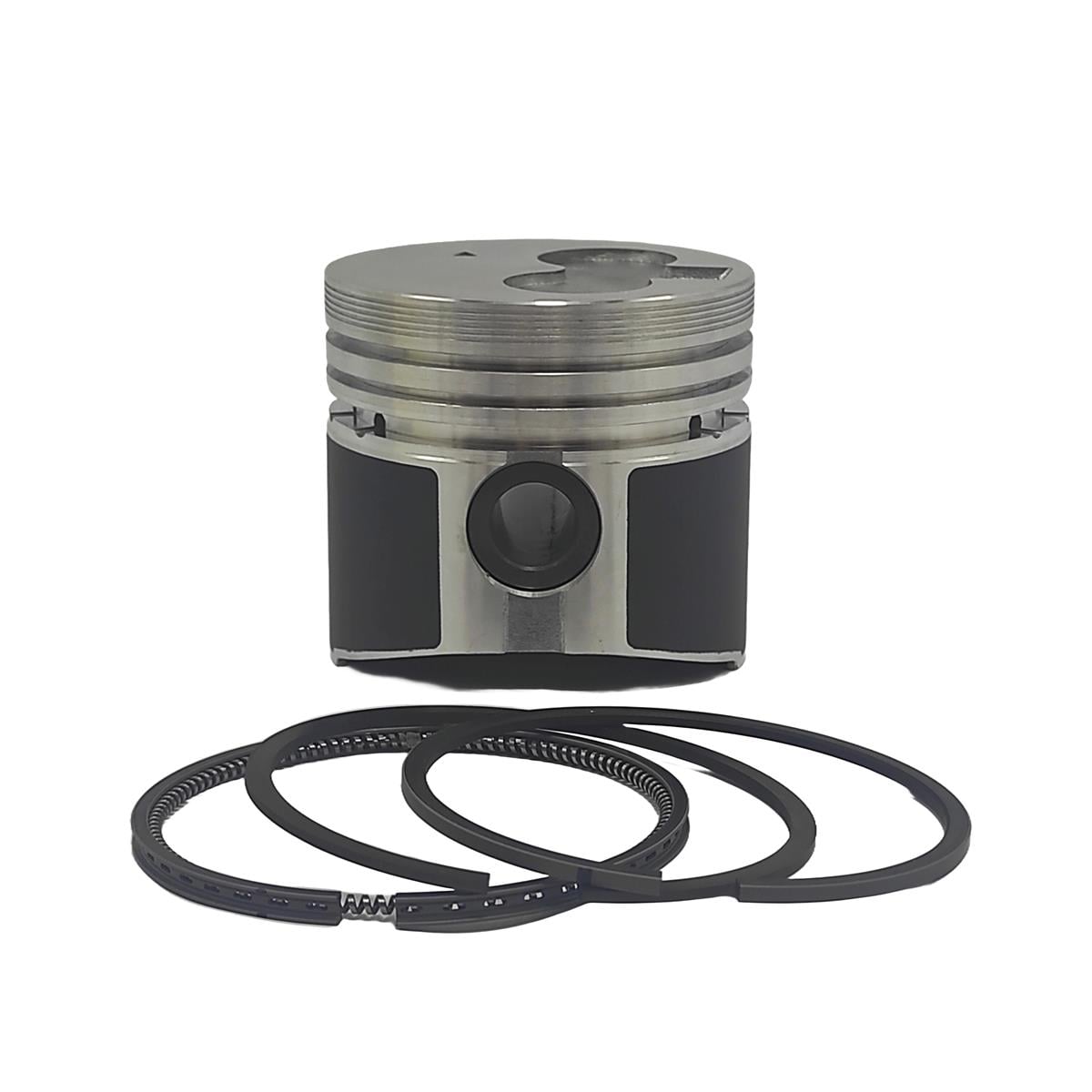 Piston + Set segmenti (STD - Diametru: 78,00 mm): MITSUBISHI / K3F / K4F