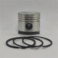 Piston + Set segmenti (STD - Diametru: 78.00 mm): MITSUBISHI / S3L / S4L / Nr. referinta: 31A17-07100-S