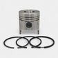 Set piston si segmenti (STD - Diametru: 80.00 mm): RUGGERINI / RD 80 / Nr. referinta: 2336-S