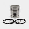 Piston + Set segmenti (STD - Diametru: 80,963 mm): LISTER / SL-1 / SL-2 / SL-3 / Nr. referinta: 201-17440-S, 570-10240-S