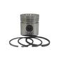 Piston + Set segmenti (STD - Diametru: 80,00 mm): DEUTZ / F1L 208 / F2L 208