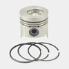 Set piston si segmenti (STD - Diametru: 84,00 mm): YANMAR / 4JH110 / 4JH80 / Nr. referinta: 129677-22000-S