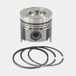 Set piston si segmenti (STD - Diametru: 84,00 mm): YANMAR / 4JH3 / Nr. referinta: 129673-22000-S / 129692-22002-S