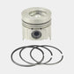Set piston si segmenti (STD - Diametru: 84,00 mm): YANMAR / 4JH3-TCE / 4JH4-TE / Nr. referinta: 129671-22000-S